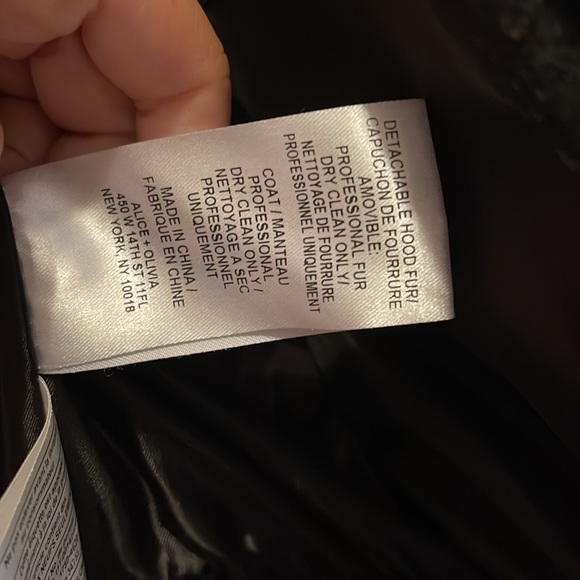 Alice and Olivia Sequin/Sparkly Winter Coat - Picture 8 of 10